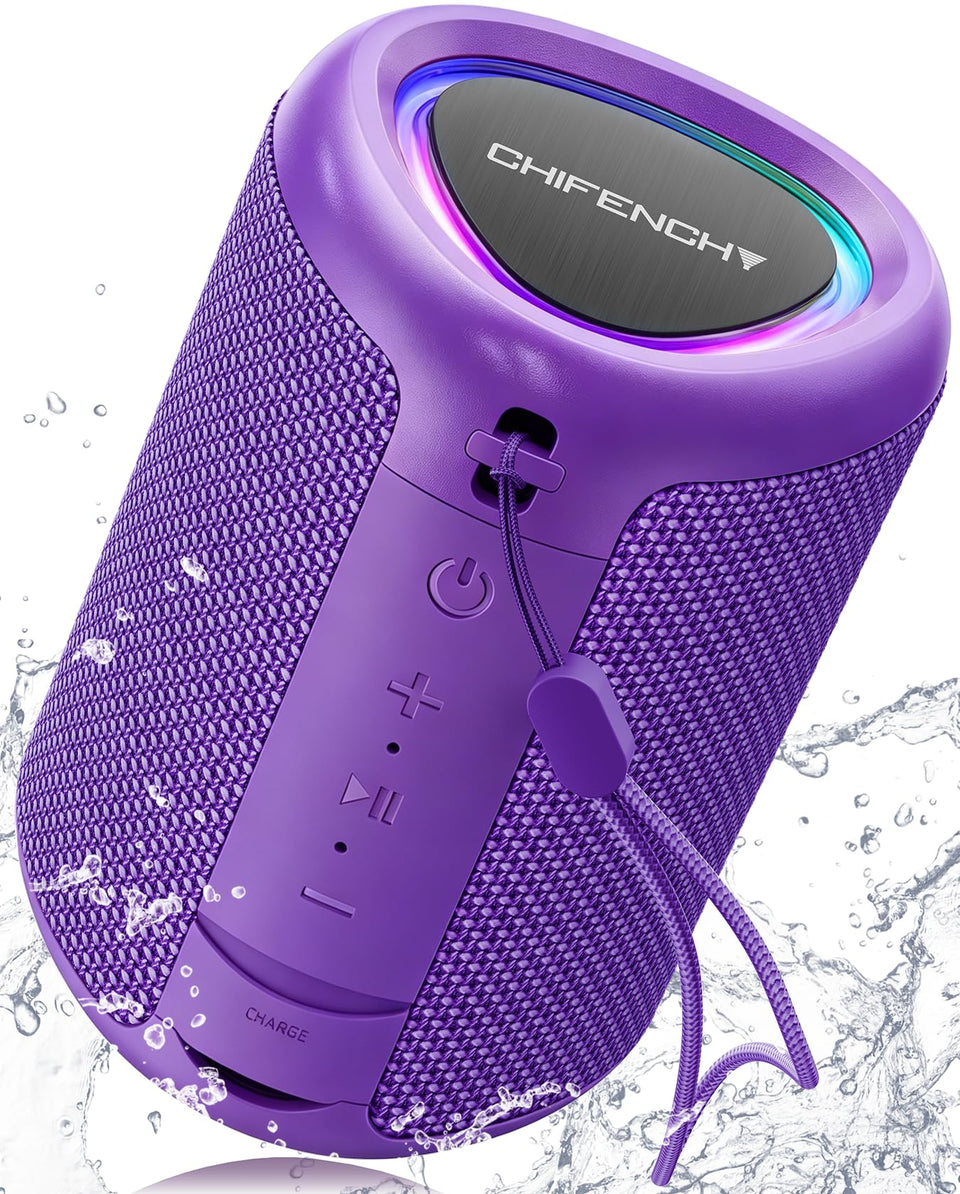 CHIFENCHY speaker front view showing design and clear sound benefit