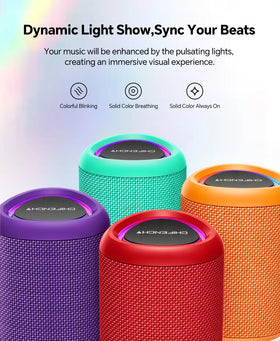 CHIFENCHY LED lights pulsing with music to create lively party ambiance