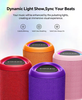 CHIFENCHY beat-synced LED lights in action creating lively ambiance