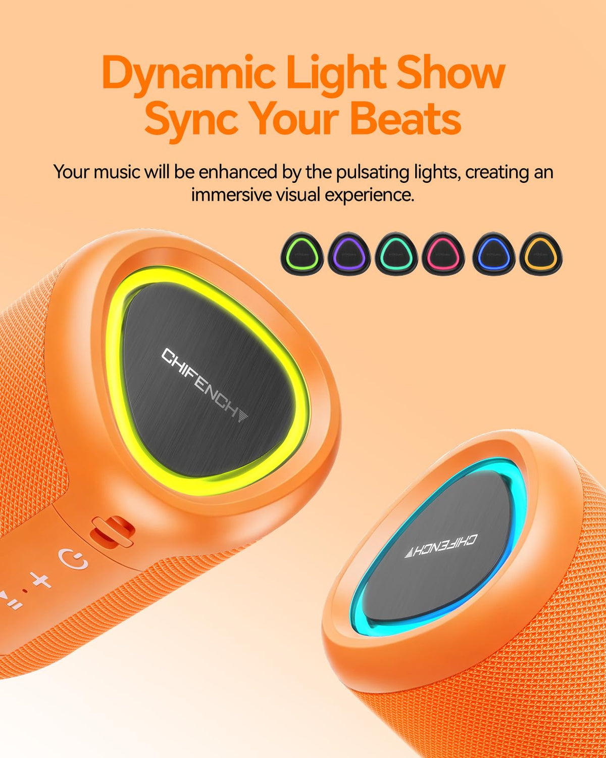 CHIFENCHY side controls and buttons visible for easy playback and volume tweaks