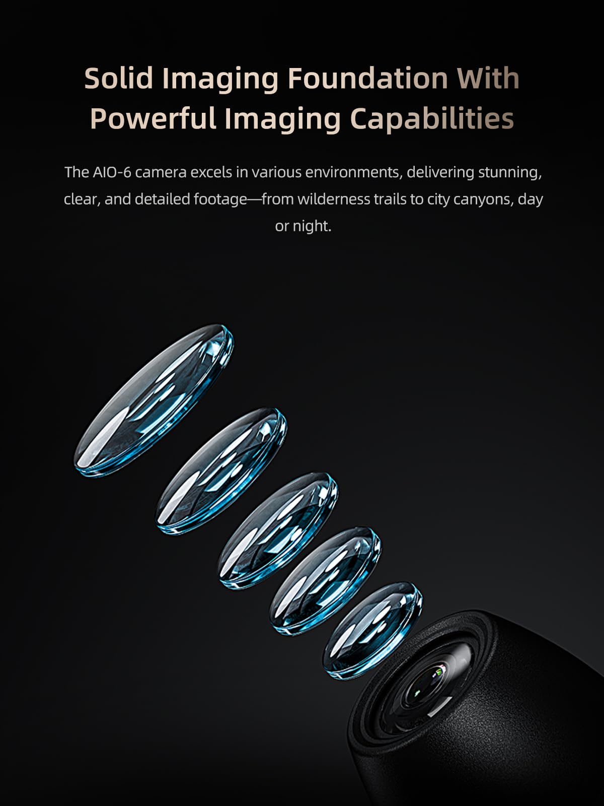 CHIGEE Day & Night Auto Mode adapts exposure for day or night footage.