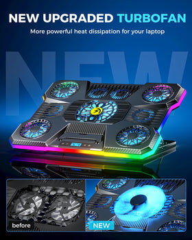 ChillCore A21 dual USB ports detail, brand offers extra connectivity and passthrough
