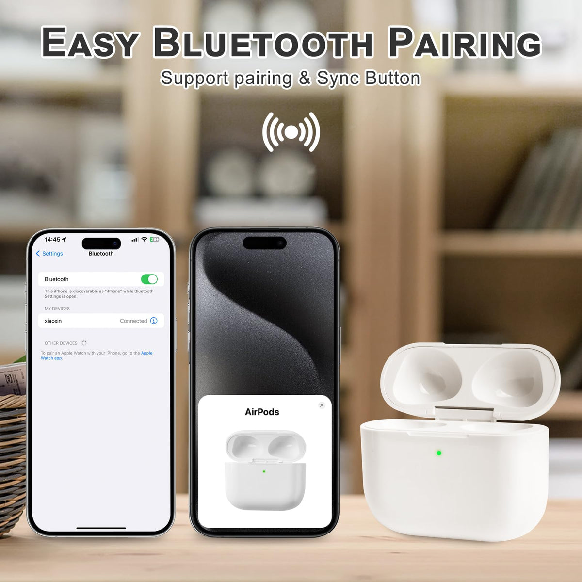 Chillyfar AirPods 3 Bluetooth pairing with the case simplifies reconnecting.