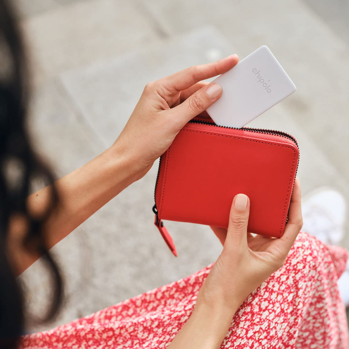 Chipolo Card Point ultra-thin, water-resistant design for daily use