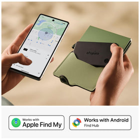 Chipolo CARD side thickness displaying ultra-thin profile for seamless wallet fit