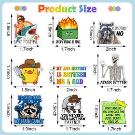 Chivertion vibrant laptop stickers personalize devices with durable color