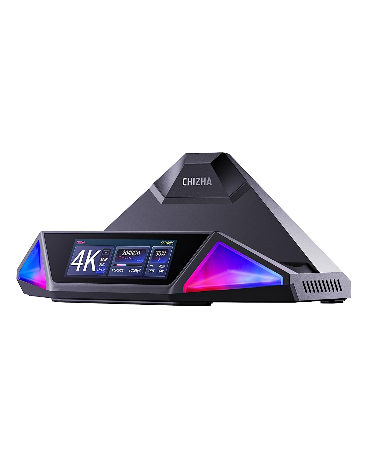 Chizha DockCase 4K 120Hz HDMI output for big‑screen gaming
