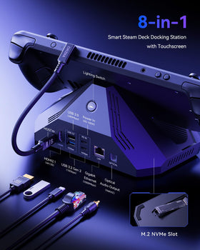 Chizha DockCase optical audio port enhances sound clarity