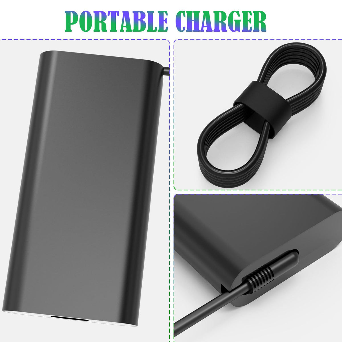 CHLOLMY Slim 330W suitable for Area-51m and M-series gaming laptops
