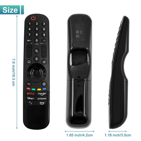 Six dedicated shortcut keys for popular apps and services on the Chobokiang remote