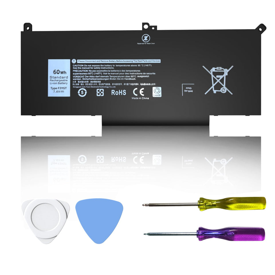 Choccosuri F3YGT 60Wh battery for Dell Latitude, ready for all-day power.