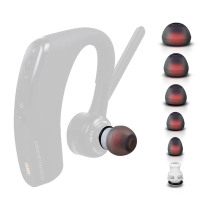 CHOCKALOTTA eartip adapter for Plantronics 5200 compatibility improves voice clarity.