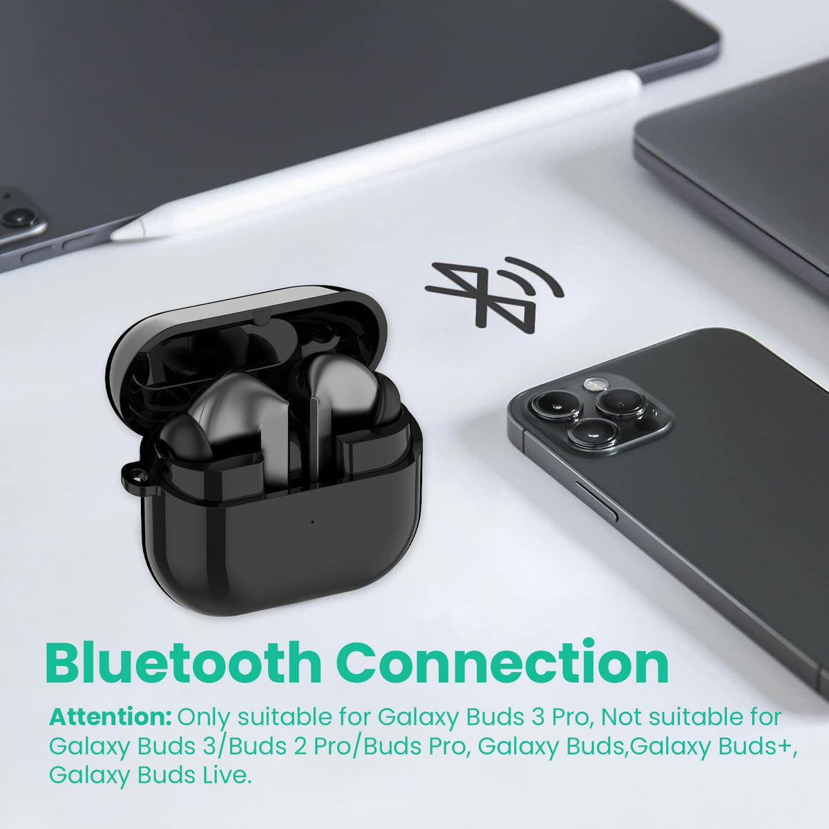 Chofit Buds3 Pro earbuds inside the case during charging