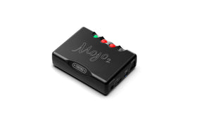 CHORD MOJO 2 side profile highlights ports and sleek chassis