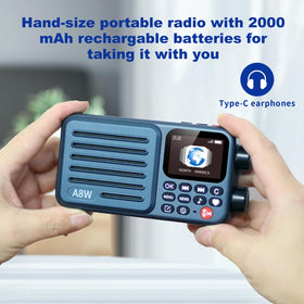 CHOYONG A8W digital display with easy navigation and shortcuts.