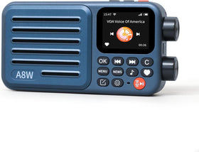 CHOYONG A8W front view showing global internet radio access with clear sound