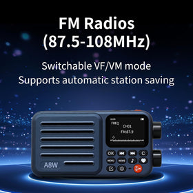 CHOYONG A8W voice search for quick station finds
