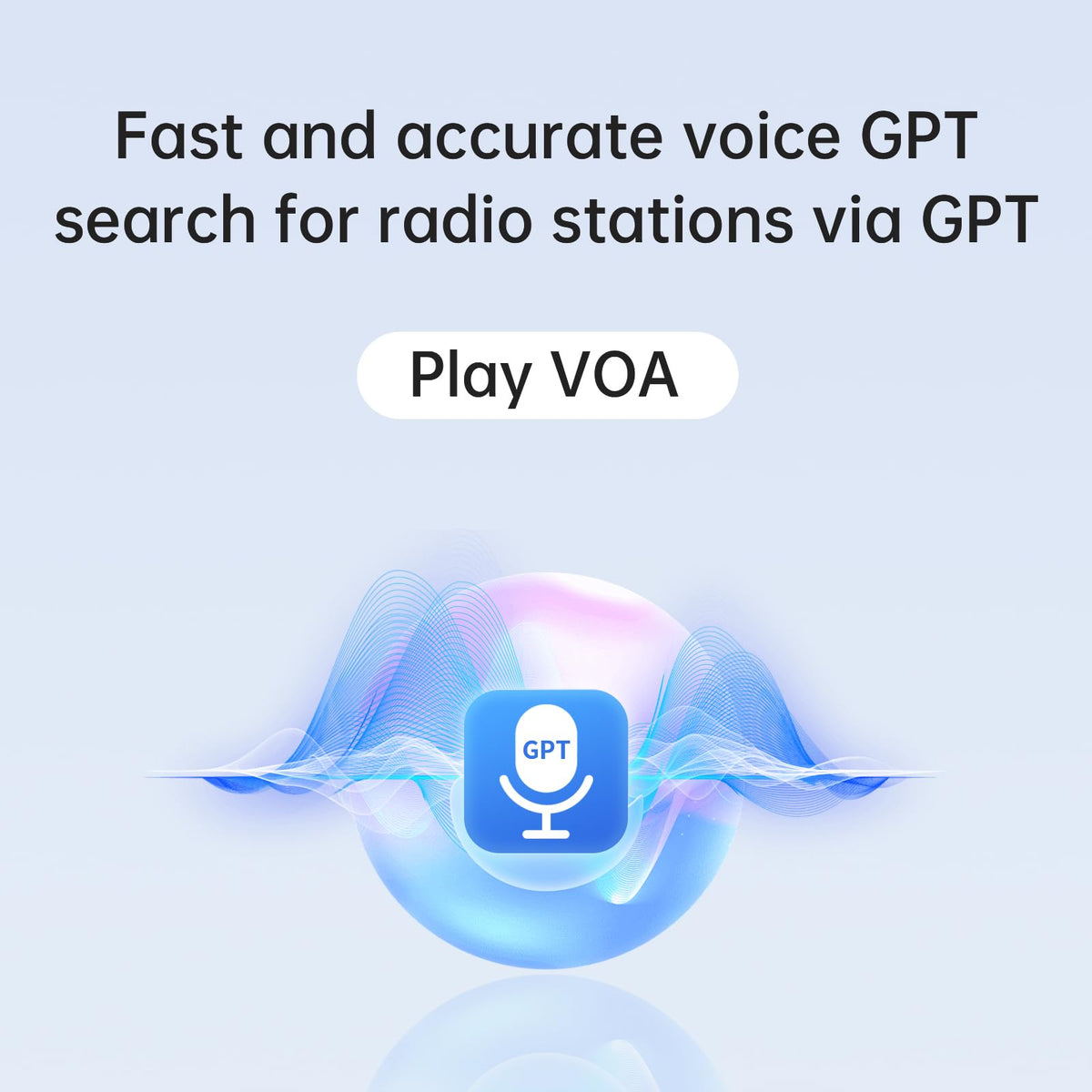 CHOYONG Voyager GPT voice assistant for on-demand radio and podcasts
