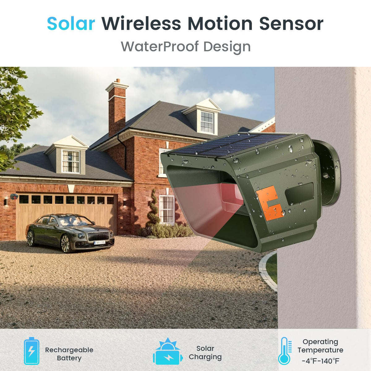 Chtoocy receiver placed indoors demonstrating audible alerts heard inside
