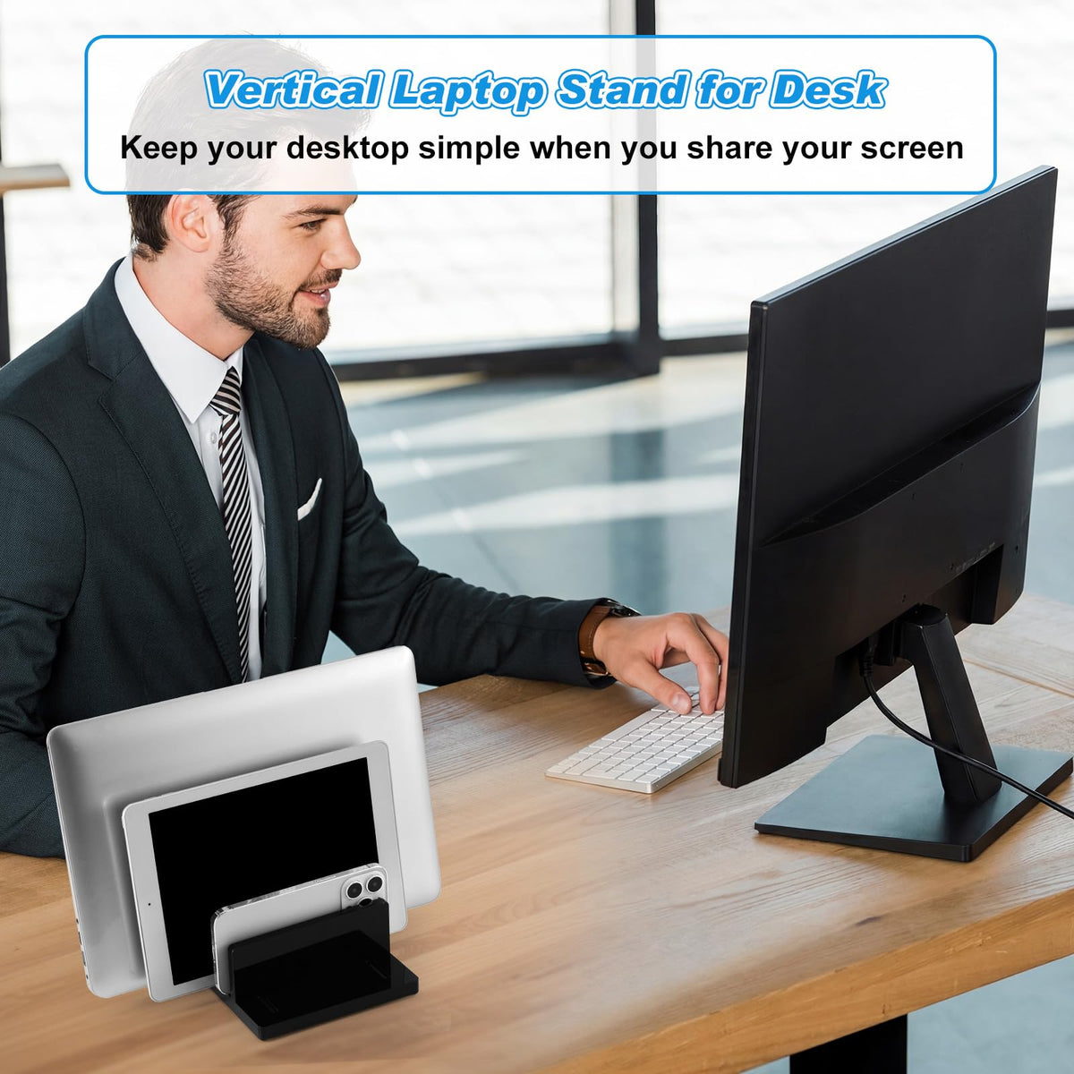 Chunful non-slip base for stability on busy desks