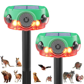 ChunHee Outdoor Motion Sensor Alarm with 360° detection expands protection around your property.