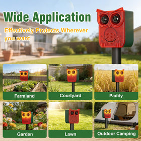 ChunHee solar motion alarm IP65 weatherproof durability all weather