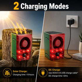 ChunHee 24h mode image highlights continuous flashing and alarm.