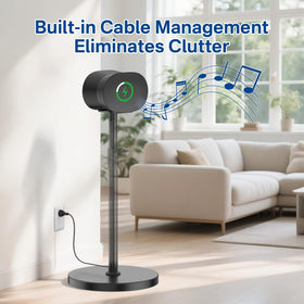 Chunxiao showing height adjustment mechanism for customized listening level
