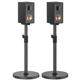 Chunxiao front view of pair of stands showing stable support and clean look