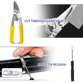 CHUSHUYI gun tensioning action demonstrating smooth trimming and consistent tie tension for speed
