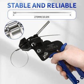 CHUSHUYI stainless steel ties closeup highlighting corrosion-resistant finish and secure locking