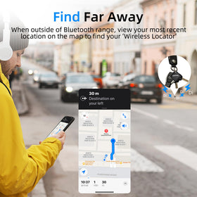 CHZHVAN Key Finder for bags and luggage helps locate essentials on the go.