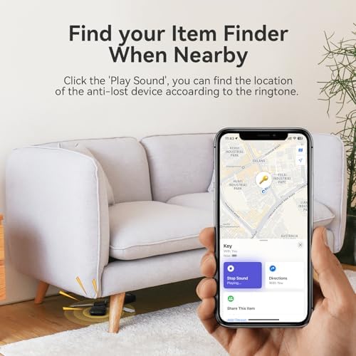 CHZHVAN Key Finder with water-resistant shell is built to endure daily use.