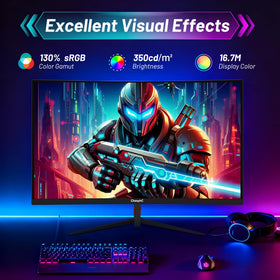 ChzsyhC 180Hz refresh rate delivers silky motion for fast-paced gameplay.