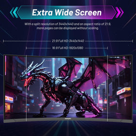 ChzsyhC FreeSync reduces tearing for fluid motion.