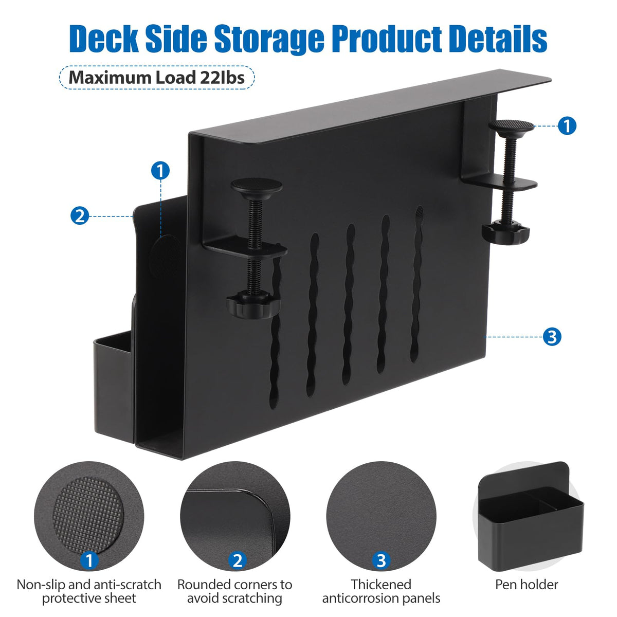 CIBOTIES vented heat-dissipation holes prevent overheating during charging.