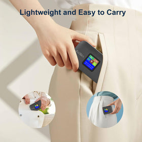 Ciciglow compact design fits in bag or pocket.