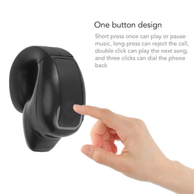 ciciglow controls button closeup illustrating one-button multifunction convenience