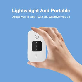 ciciglow mobile hotspot LED display, shows status at a glance