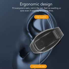 ciciglow ear clip texture close-up offering secure comfortable grip