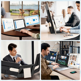 CIDETTY 90-degree rotation enables portrait-to-landscape viewing.