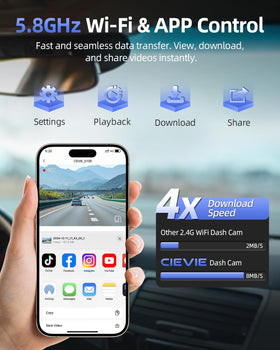 Cievie D100 loop recording feature overwrites old footage automatically