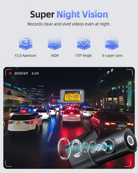 CIEVIE D100Pro night vision enhances low-light footage