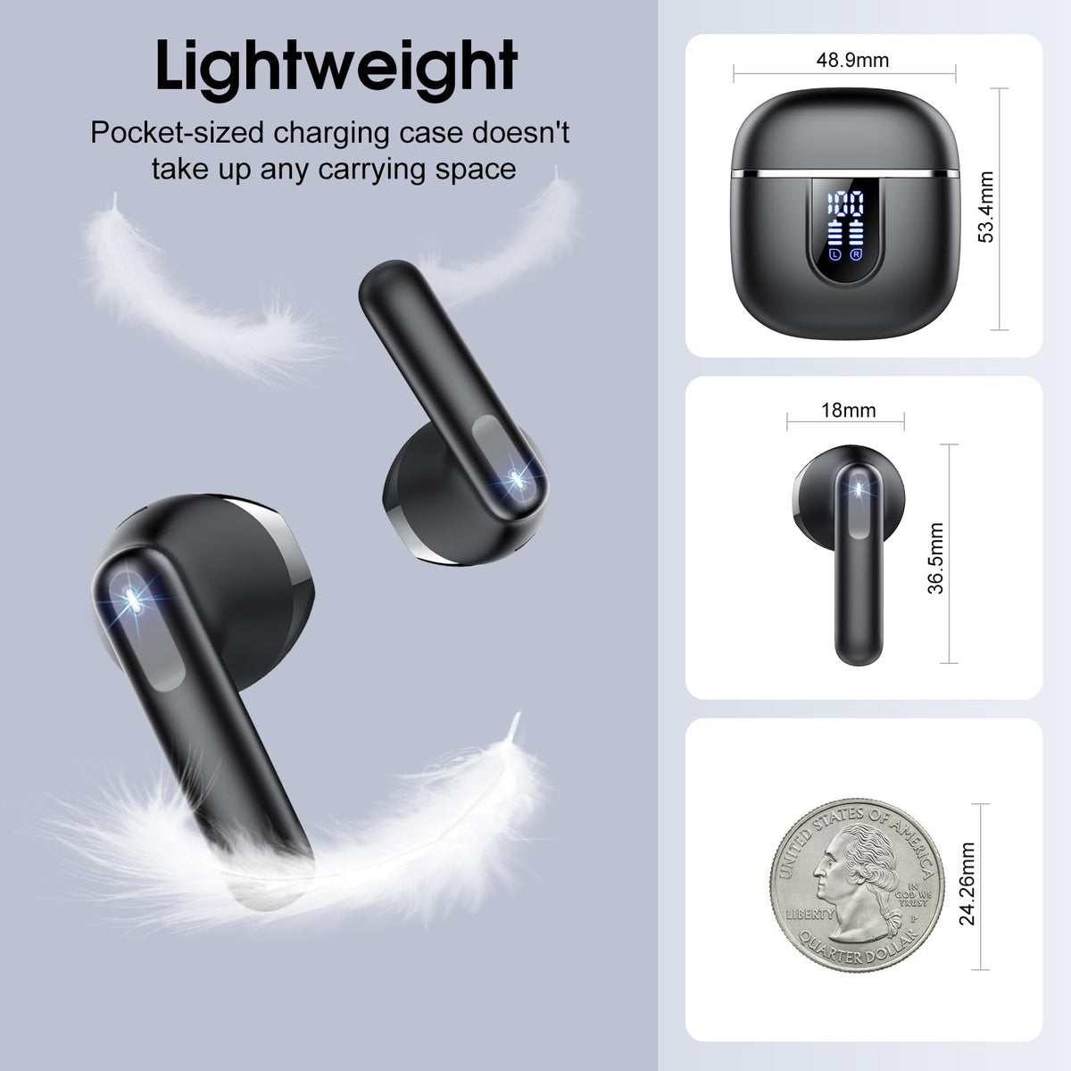 Cillso ergonomic, ultralight earbuds designed for all-day comfort.