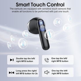 Cillso wireless-earbuds-ergonomic-design view demonstrates ultra-light comfort for all-day wear