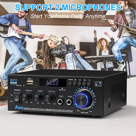 CiLmirsac AK45 bass-treble controls for customizable sound shaping.