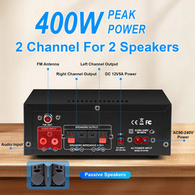 CiLmirsac AK45 remote control enables convenient operation from across the room.