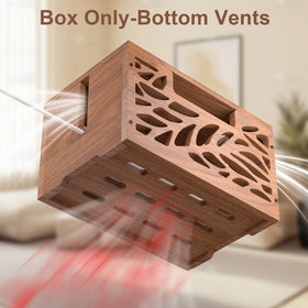 CILXGQLN wooden cable box bottom ventilation holes improve airflow and safety.