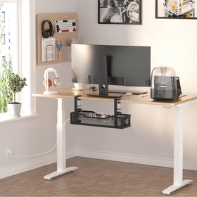 Cinati accessories laid out with cable clips and ties for quick organized setup