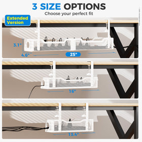 Cinati clamp close-up with anti-scratch pad protecting desk surface and stability